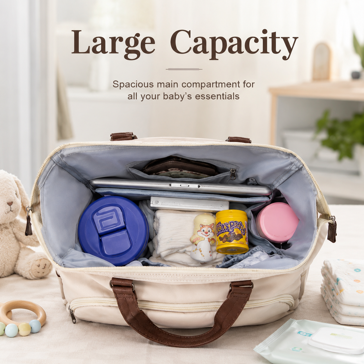 Bolsa de Pañales de Gran Capac - Backpack Insert Organizer reseña y precio