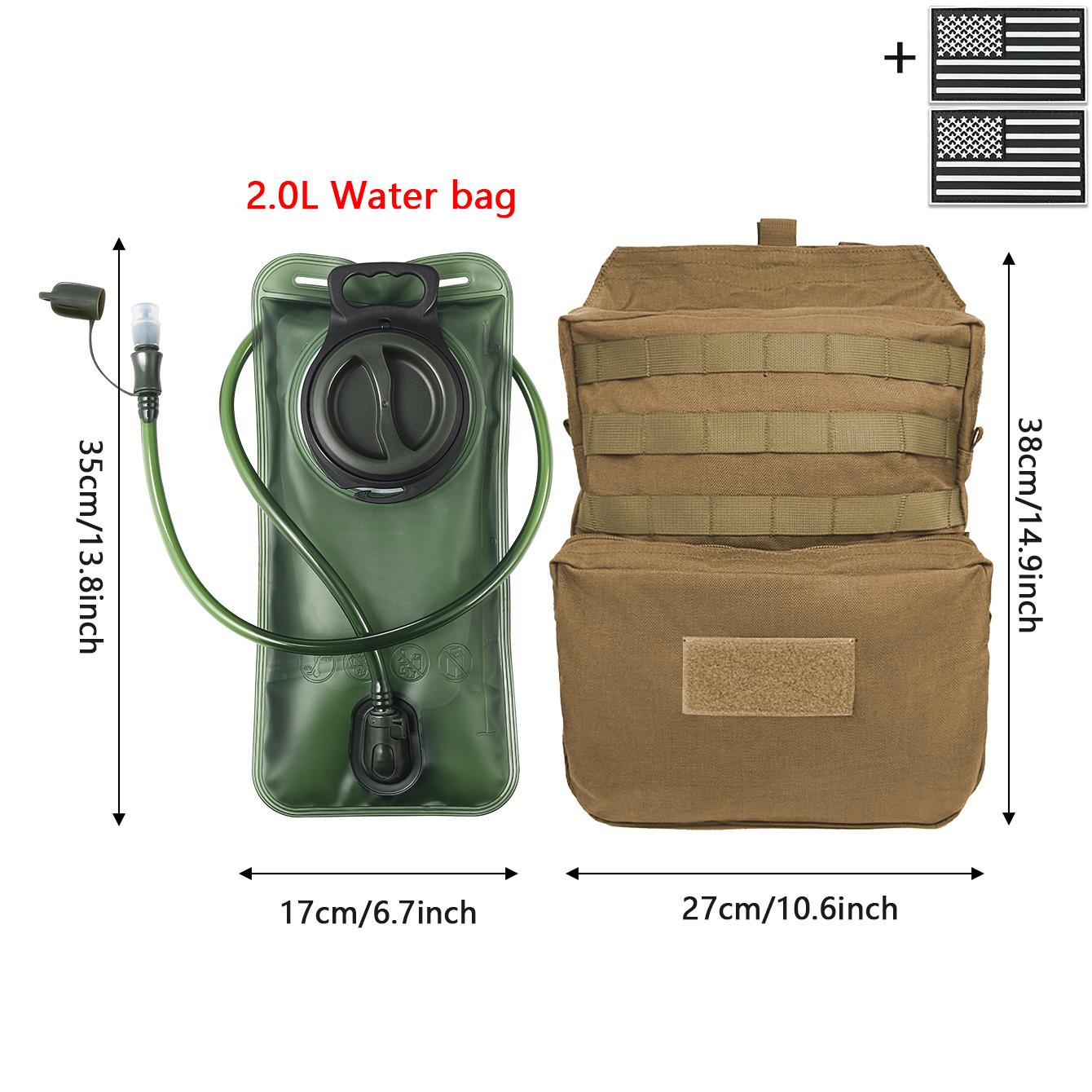 Juego de Bolsas de Agua para C - Hydration Pack Outdoor reseña y precio