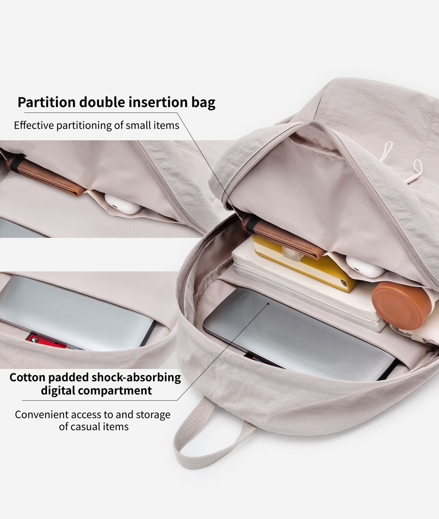 Mochila OIWAS ultraligera y el - Canvas Backpack Casual reseña y precio