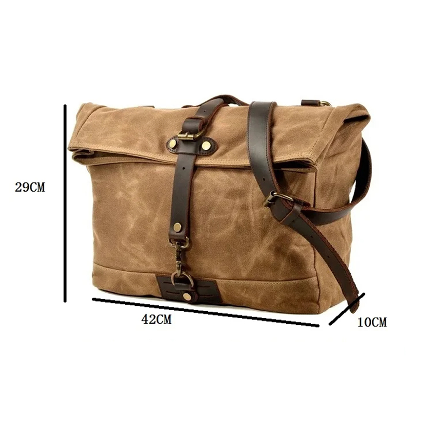 Mochila Vintage para motocicle - Leather Backpack Vintage reseña y precio