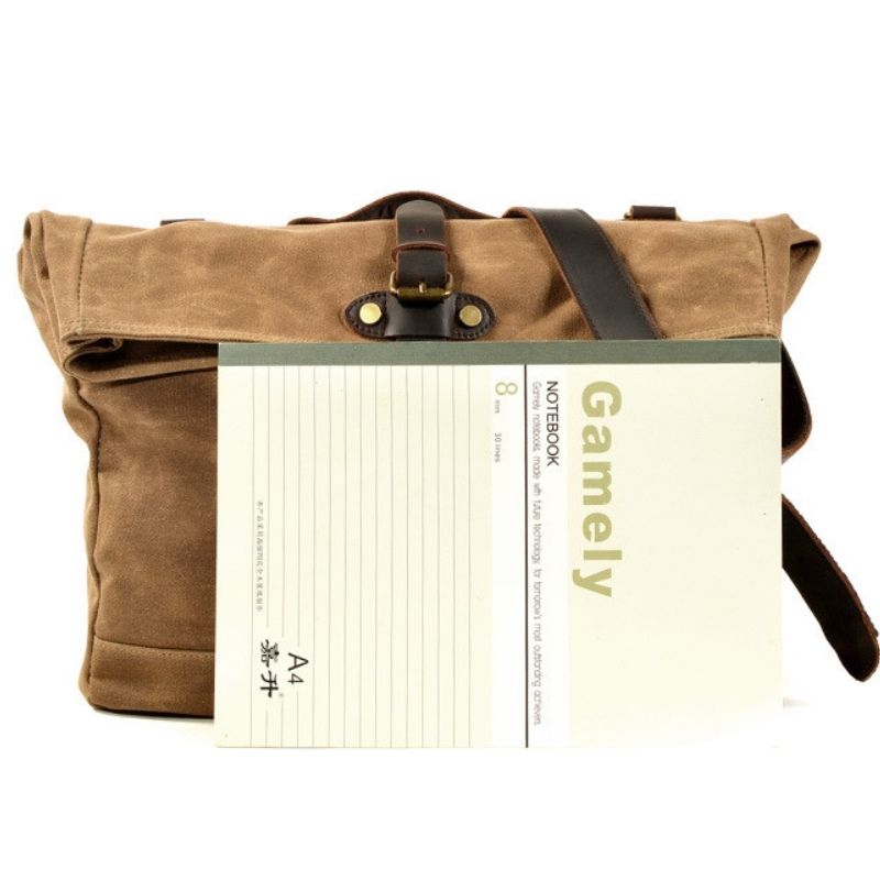 Mochila Vintage para motocicle - Leather Backpack Vintage reseña y precio