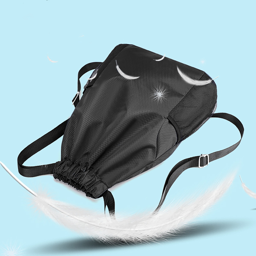 Bolsa negra con cordón, mochil - Drawstring Gym Bag reseña y precio