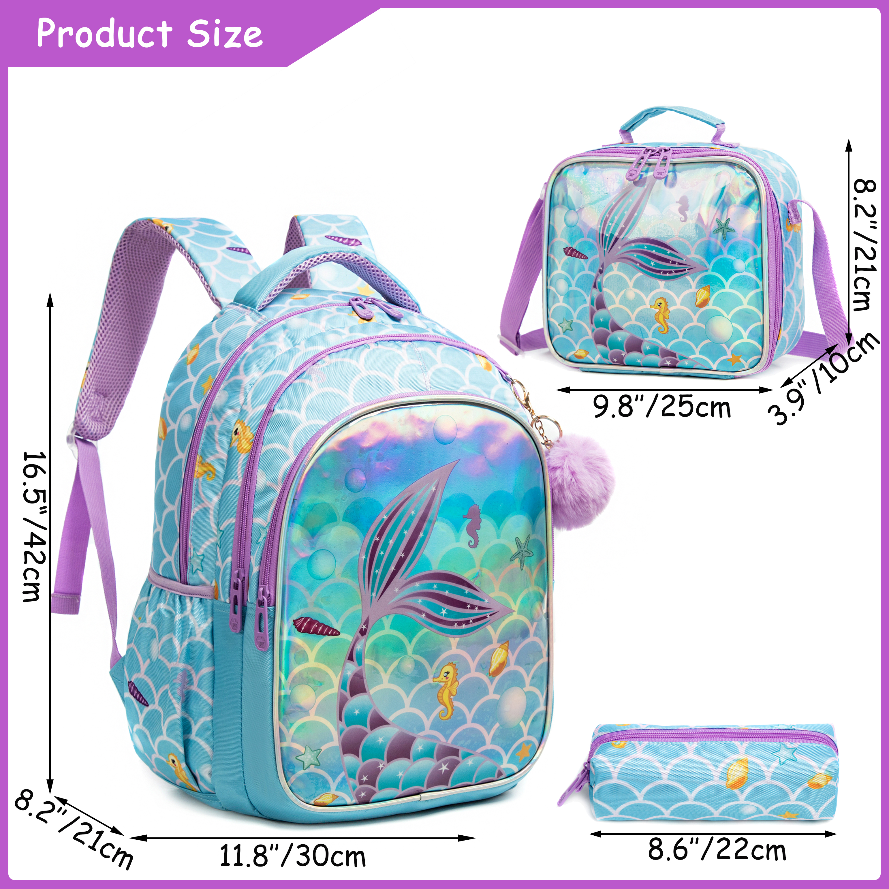 Meetbelify Lindas mochilas de  - School Backpack Teen reseña y precio