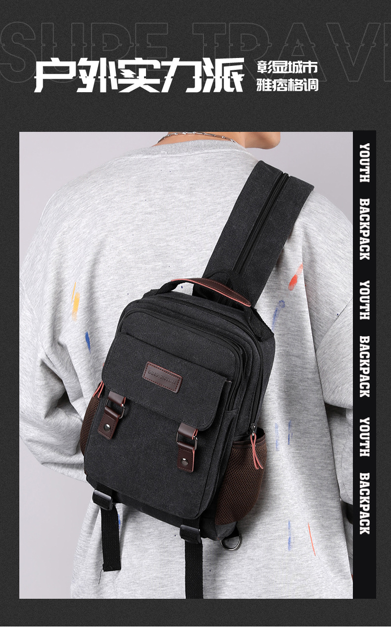 Nuevo bolso de lona para el pe - Canvas Backpack Casual reseña y precio