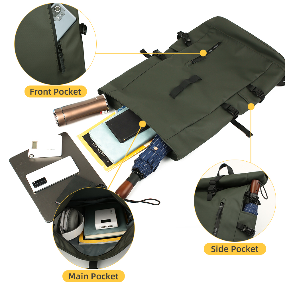 Mochila Heroic Knight para hom - Laptop Backpack 15.6 reseña y precio