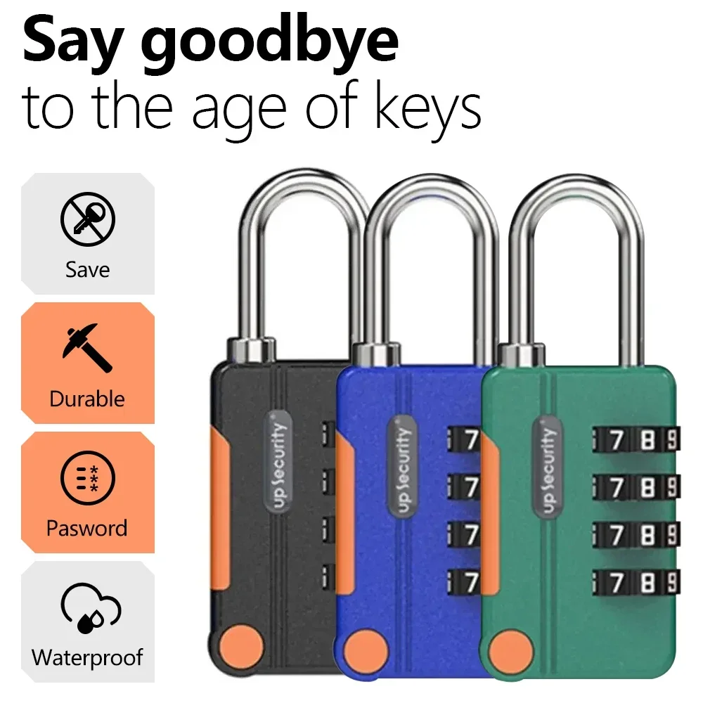 Candado de combinación de 4 dí - Travel Backpack Anti Theft reseña y precio