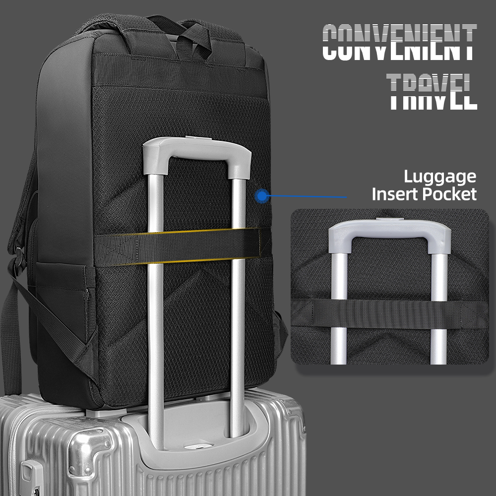 Mochila Heroic Knight para hom - Travel Backpack Anti Theft reseña y precio