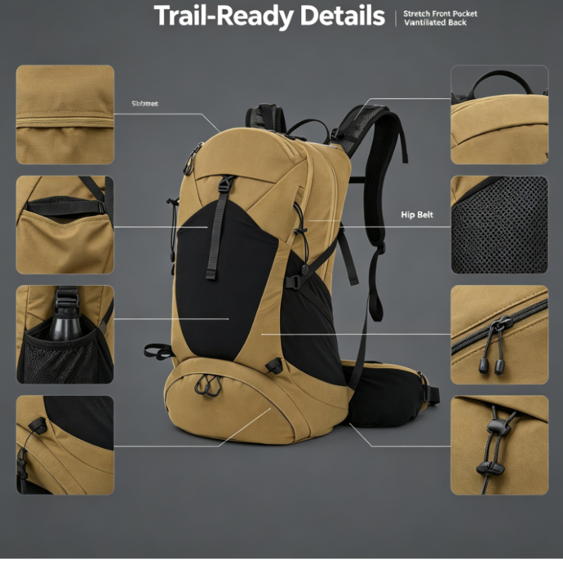Mochila de Senderismo Grande,  - Hiking Backpack Waterproof reseña y precio