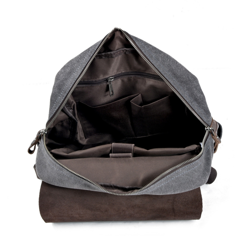 Mochila retro para hombre, bol - Canvas Backpack Casual reseña y precio