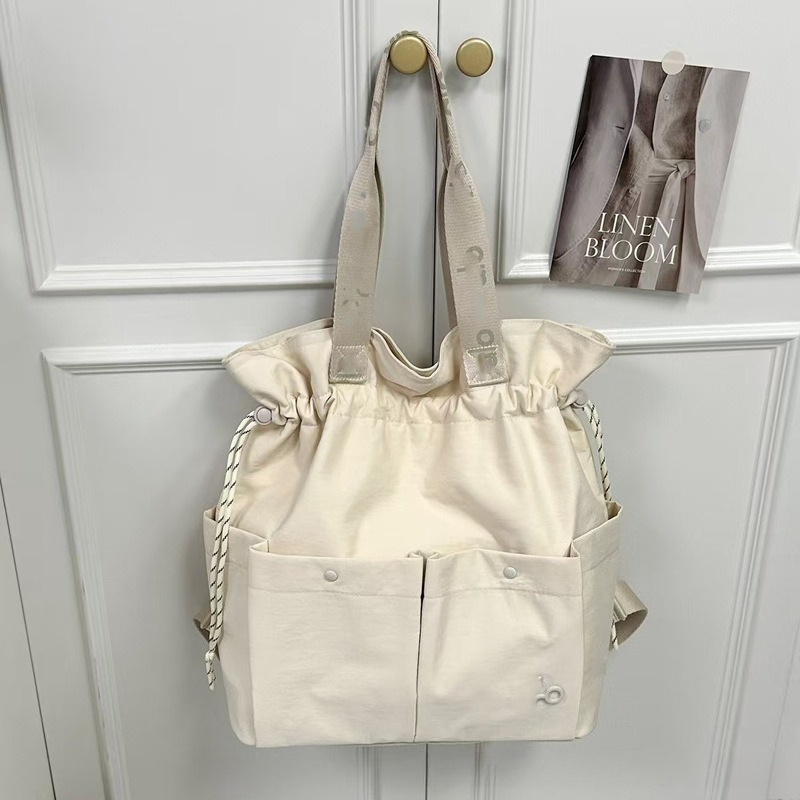 Bolso de mano con cordón de gr - Drawstring Gym Bag reseña y precio