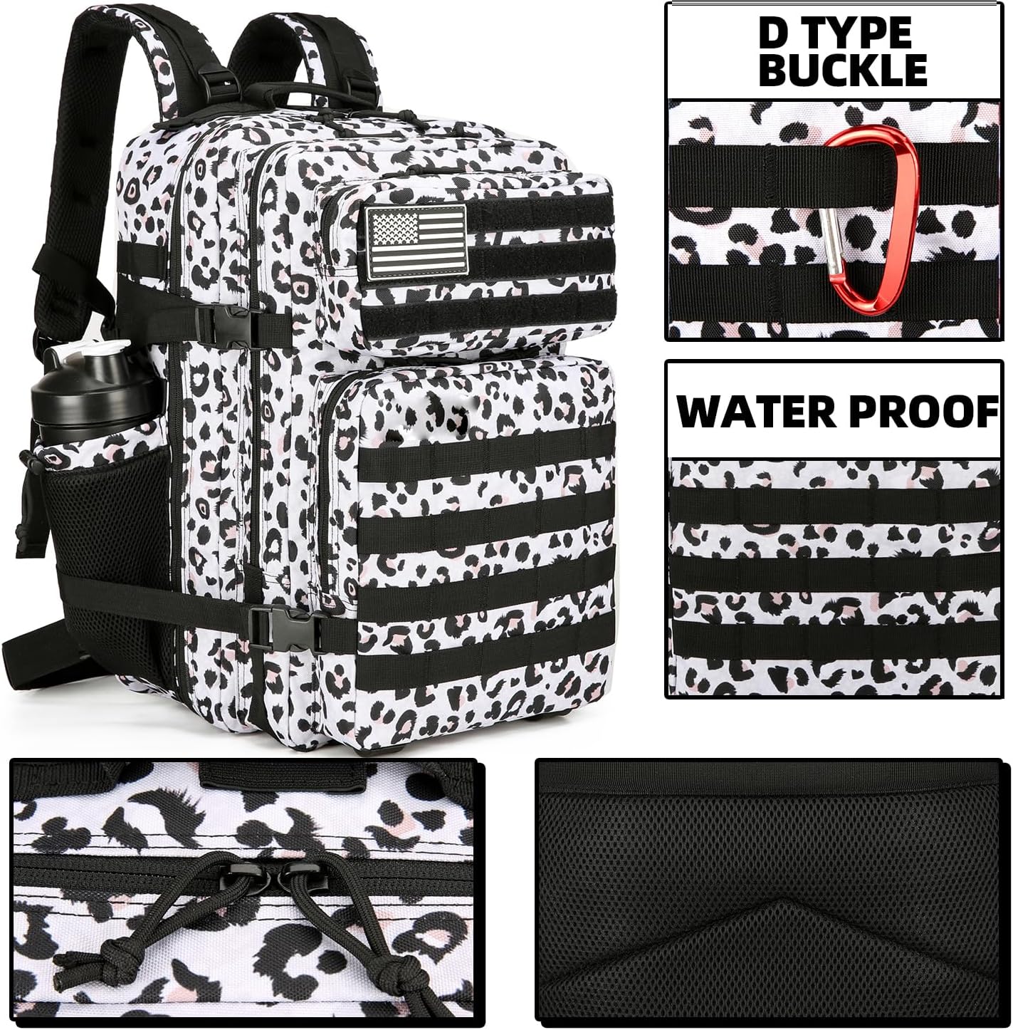 Mochila táctica grande de 45L  - Rucksack Military Style reseña y precio