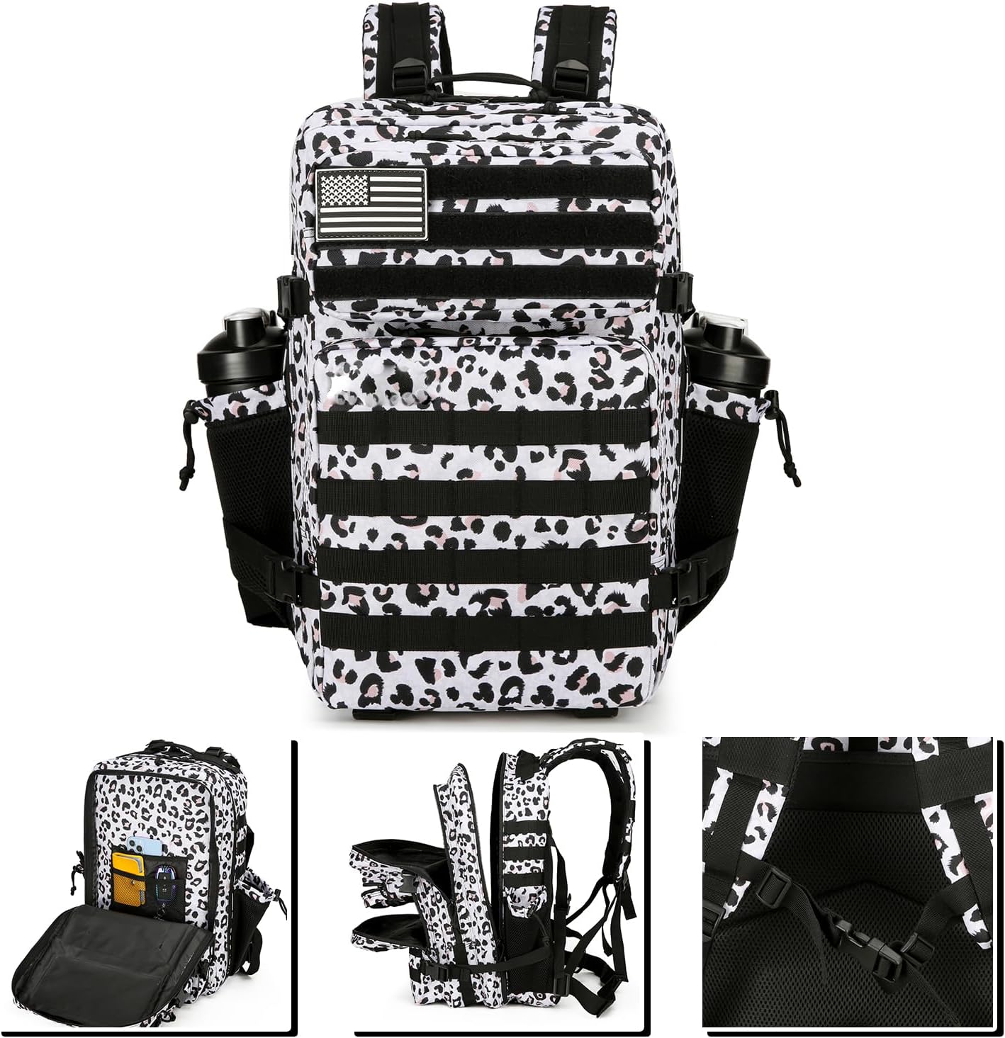 Mochila táctica grande de 45L  - Rucksack Military Style reseña y precio