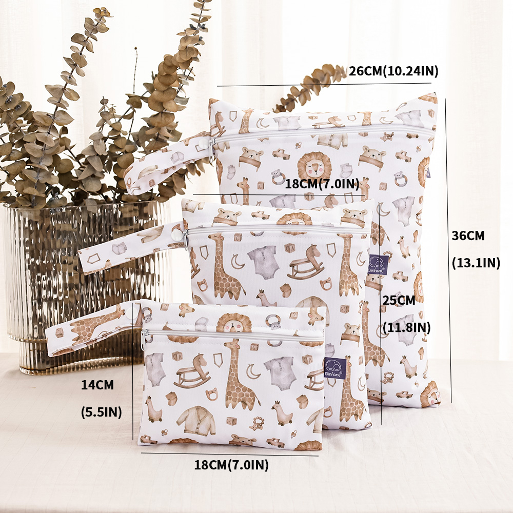 Elinfant 3PCS Bolsa de cosméti - Backpack Diaper Bag reseña y precio