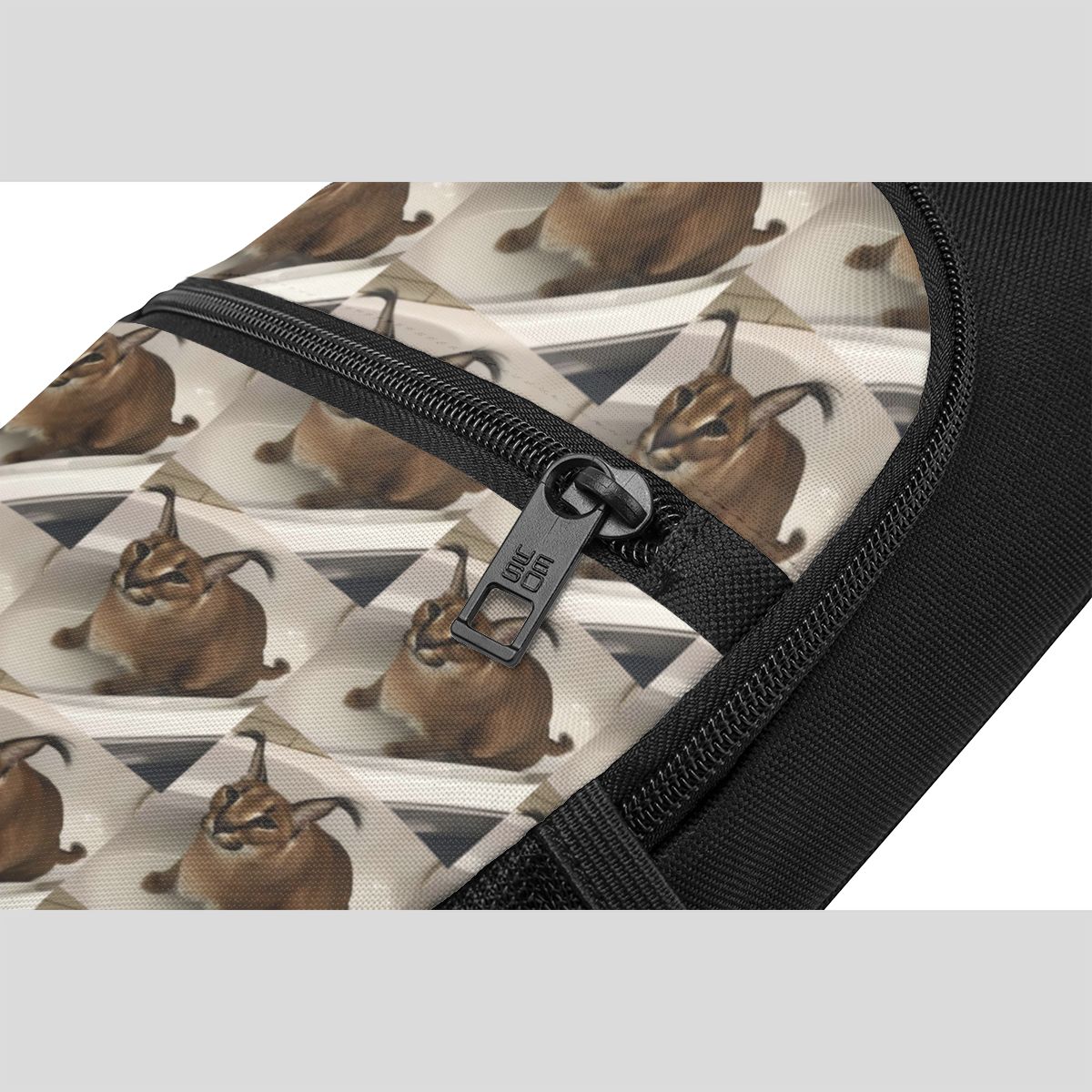 Big Floppa Animal Cat Chest Ba - Sling Backpack Shoulder reseña y precio