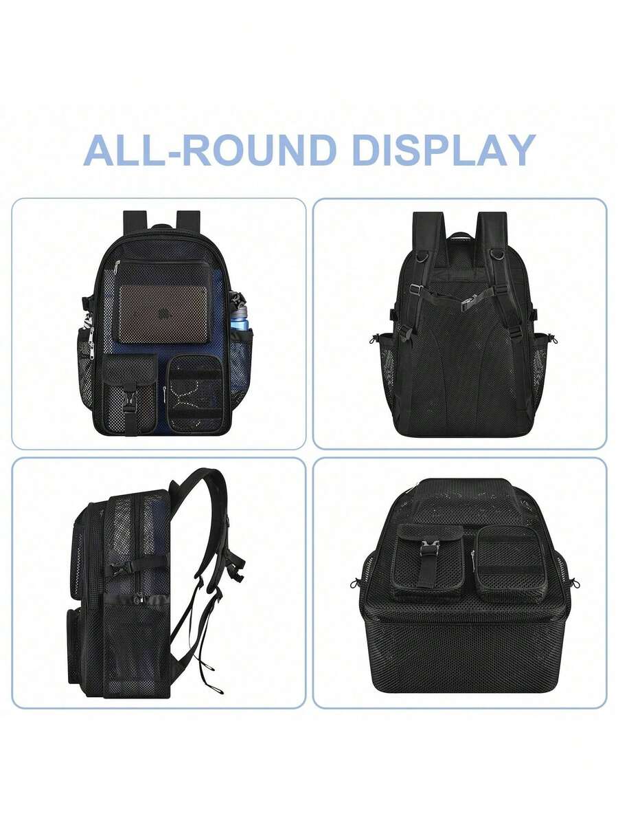 Mochila de malla de 36L, grand - Canvas Backpack Casual reseña y precio