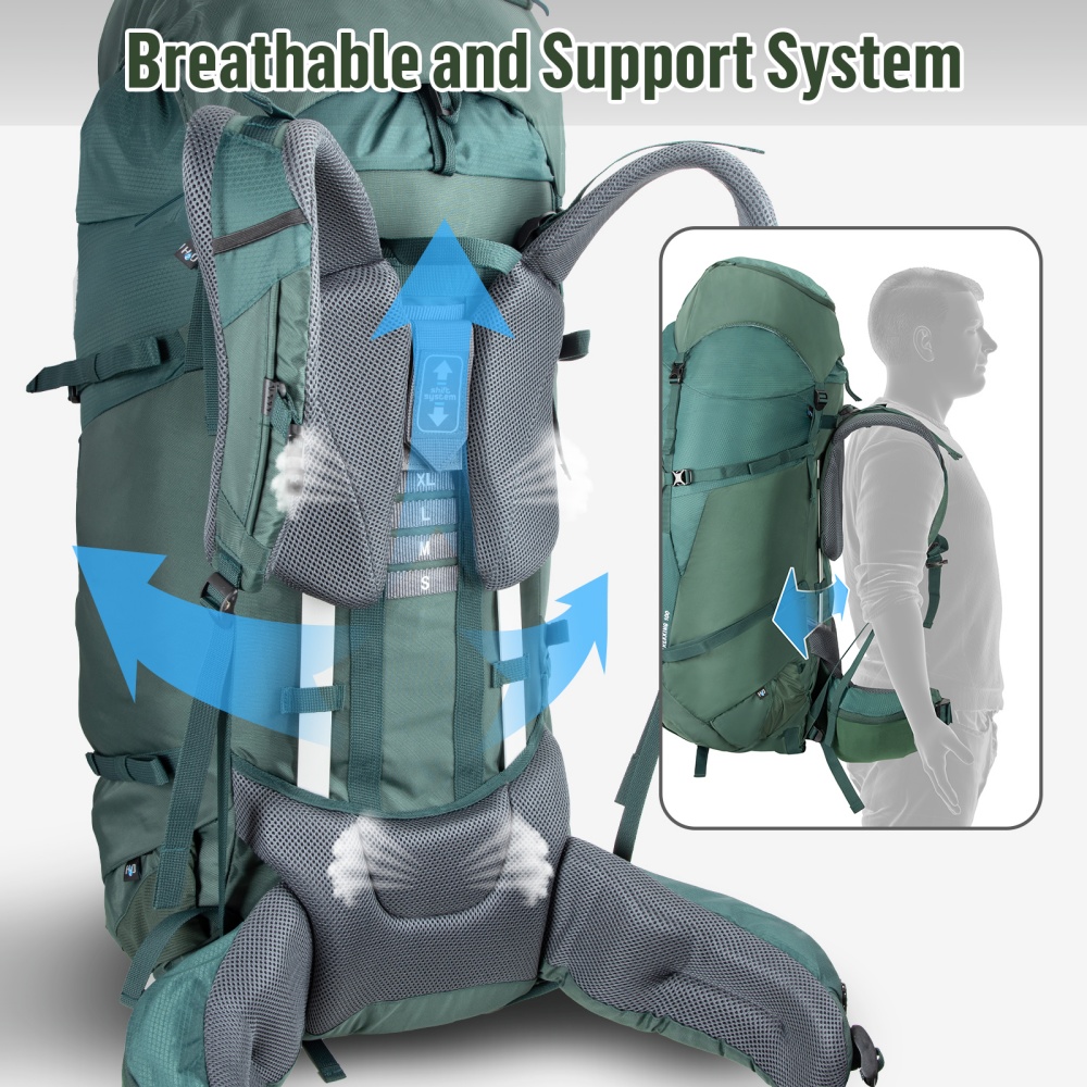 Mochila de Senderismo con Arma - Rain Cover Backpack reseña y precio