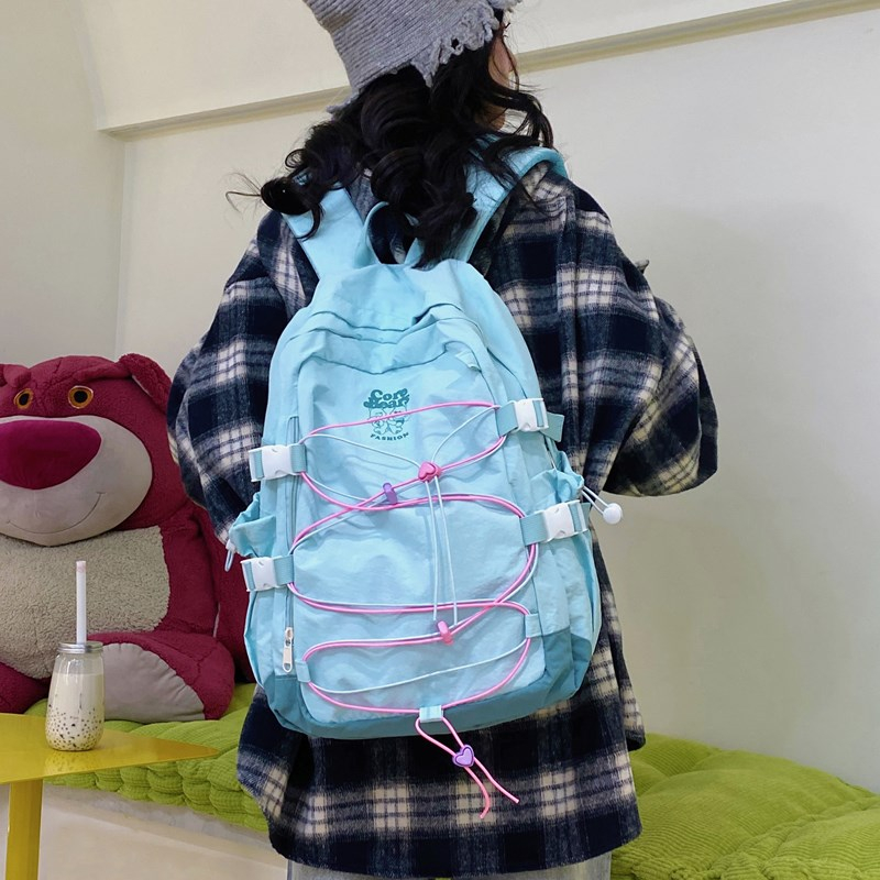 LEFTSIDE Mochilas de nailon pa - School Backpack Teen reseña y precio