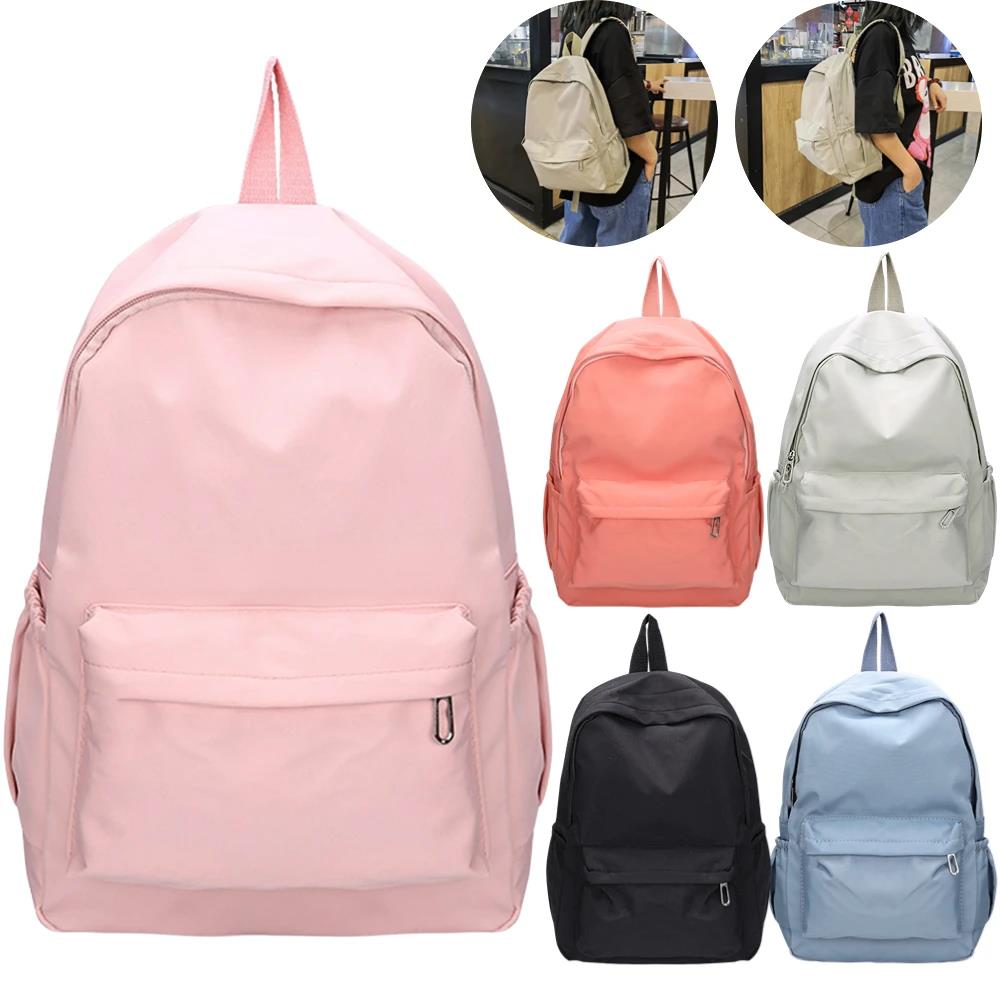 Mochila Preppy de nailon de co - School Backpack Teen reseña y precio