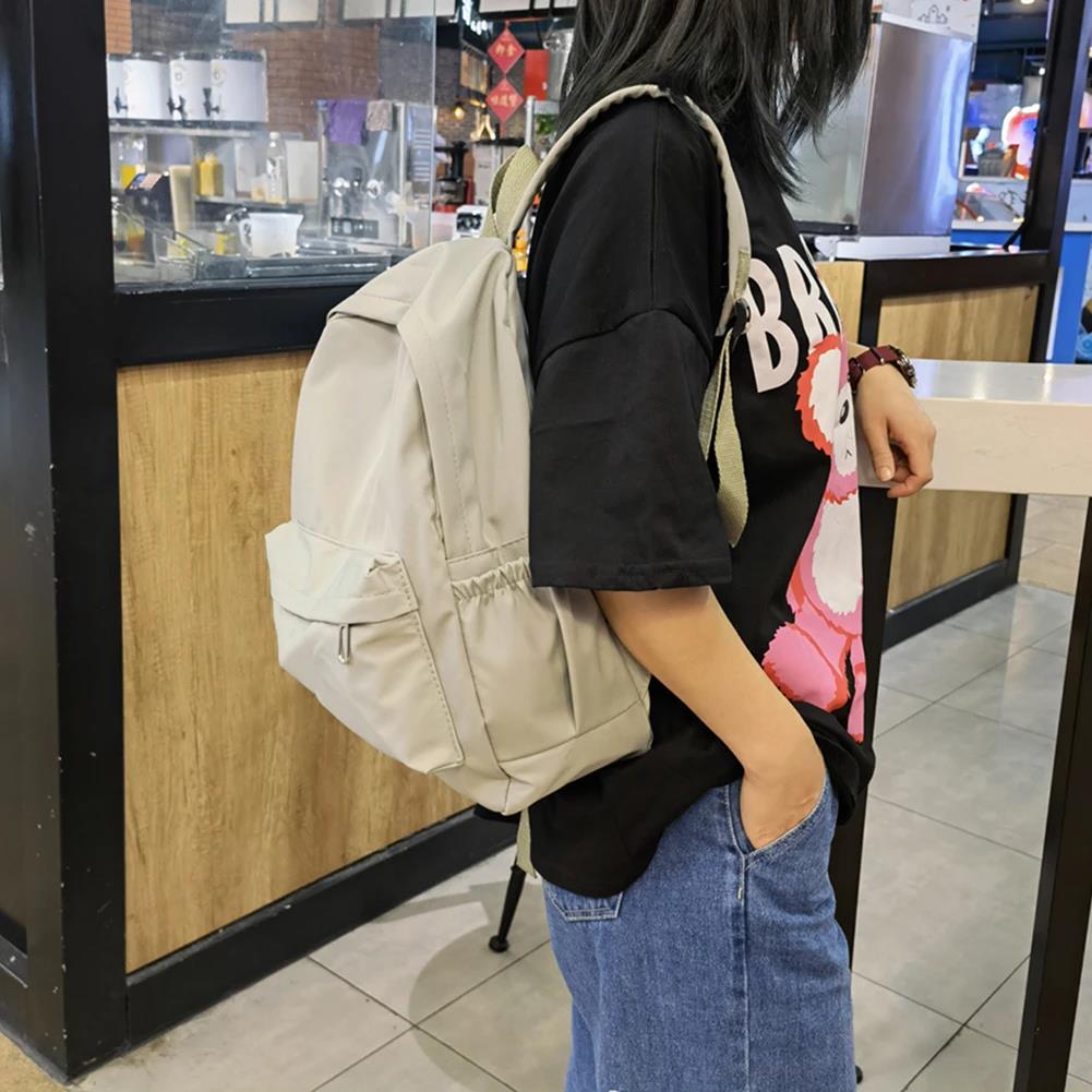 Mochila Preppy de nailon de co - School Backpack Teen reseña y precio